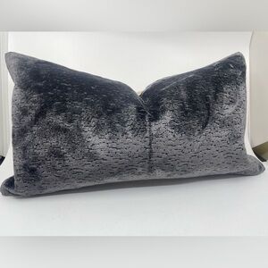 Brand new Black Velvet custom pillow cover - lumbar pillow cover